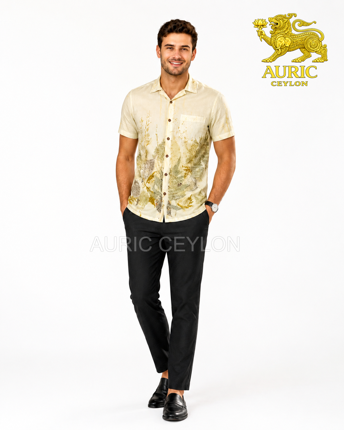 Natural Dye Resort Shirt
